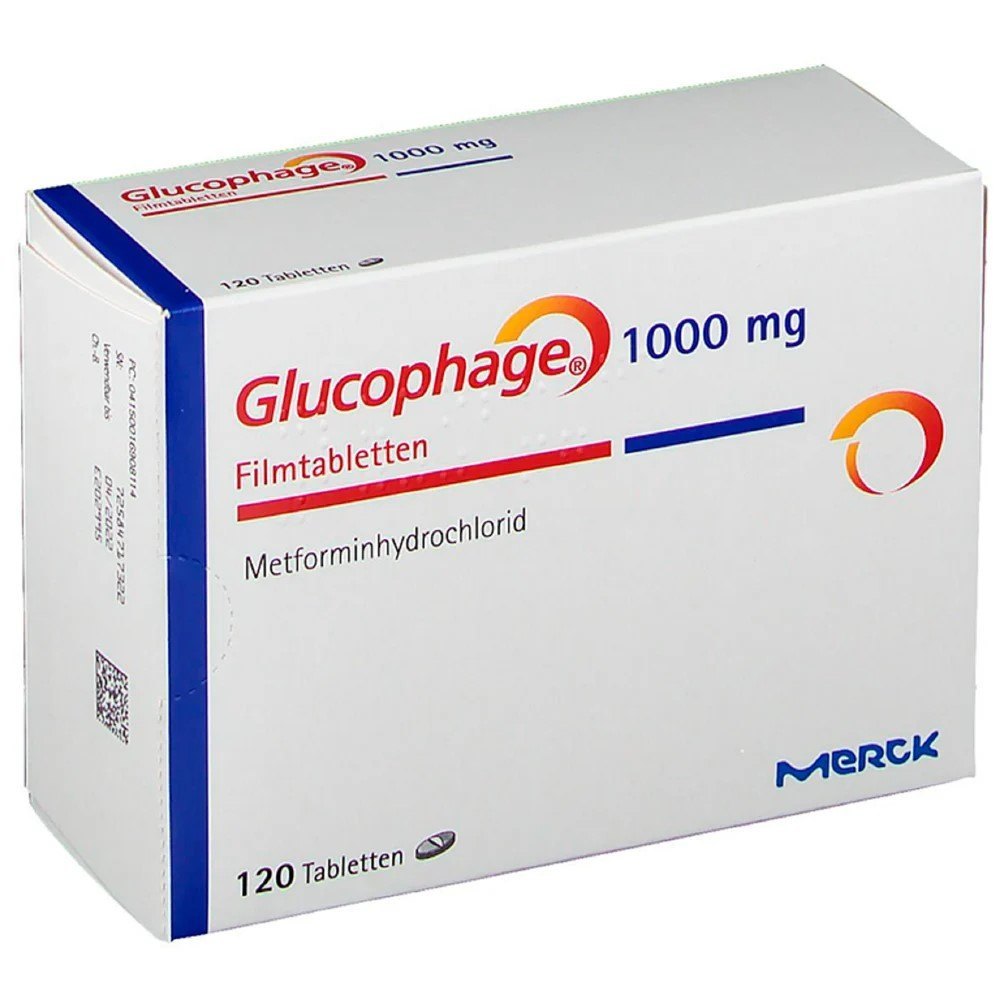 Discover Glucophage 1000 Mg 100 Tablets Merck